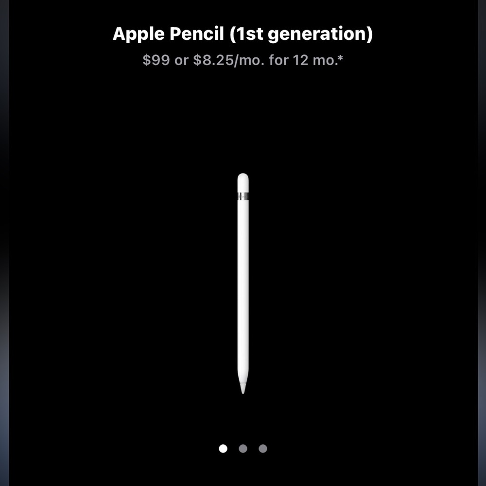 Apple Pencil gen 1